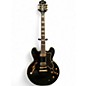 Used Epiphone Sheraton II Ebony Hollow Body Electric Guitar thumbnail