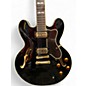 Used Epiphone Sheraton II Ebony Hollow Body Electric Guitar