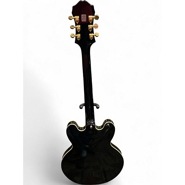 Used Epiphone Sheraton II Ebony Hollow Body Electric Guitar