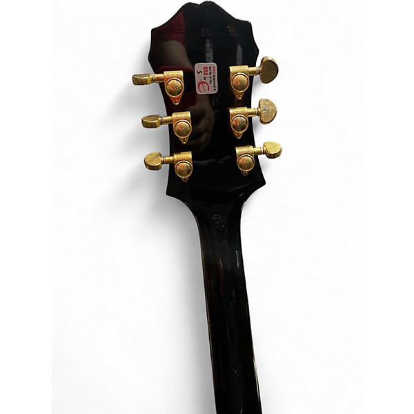 Used Epiphone Sheraton II Ebony Hollow Body Electric Guitar