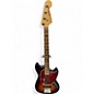Used Fender American Performer Mustang Bass Tobacco Burst Electric Bass Guitar thumbnail