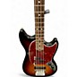 Used Fender American Performer Mustang Bass Tobacco Burst Electric Bass Guitar