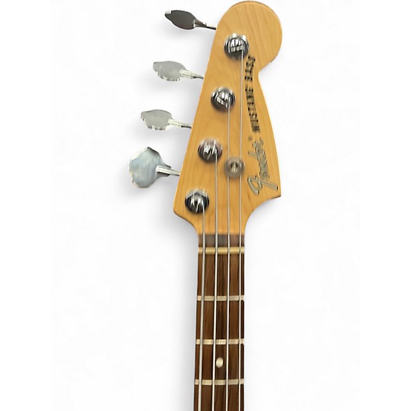 Used Fender American Performer Mustang Bass Tobacco Burst Electric Bass Guitar