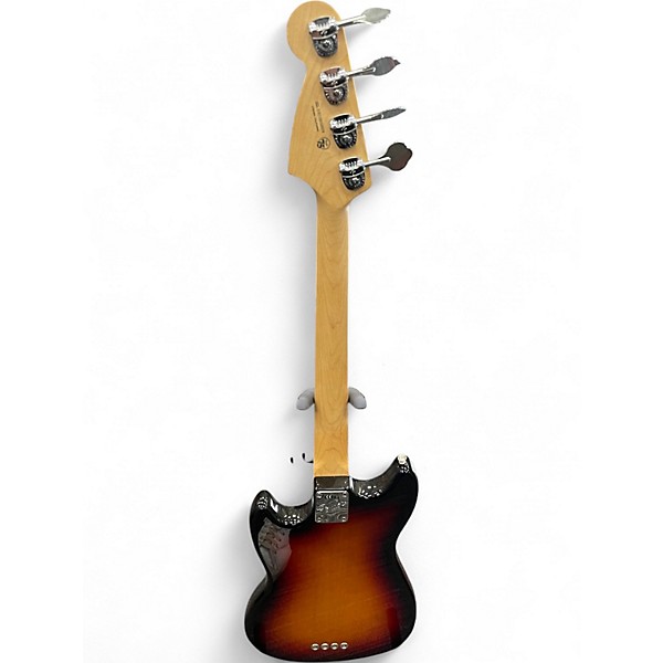 Used Fender American Performer Mustang Bass Tobacco Burst Electric Bass Guitar