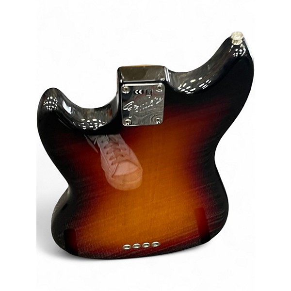 Used Fender American Performer Mustang Bass Tobacco Burst Electric Bass Guitar