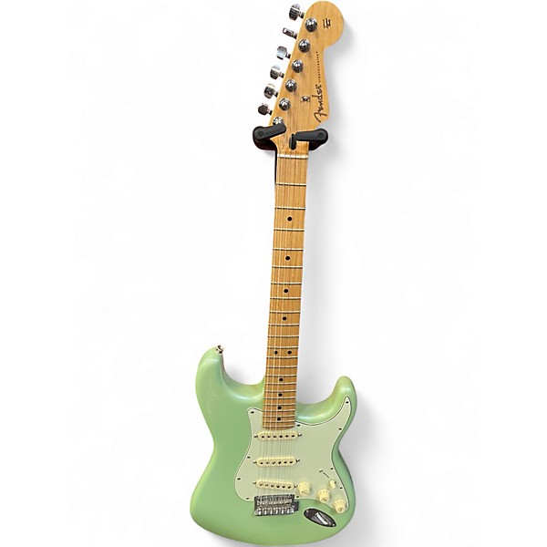 Used Fender LIMITED EDITION PLAYER STRATOCASTER Seafoam Pearl Solid Body Electric Guitar