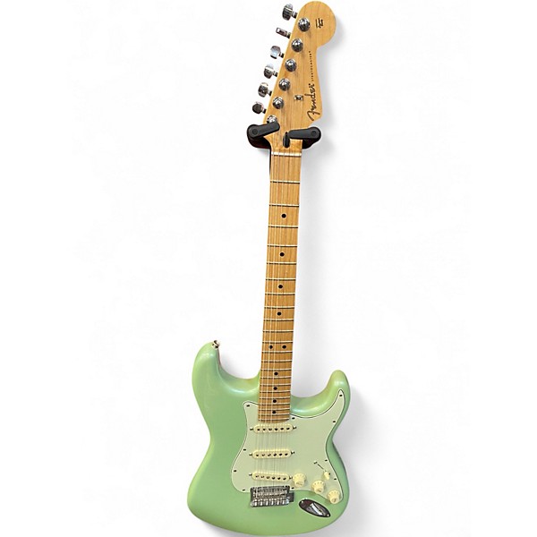 Used Fender LIMITED EDITION PLAYER STRATOCASTER Seafoam Pearl Solid Body Electric Guitar