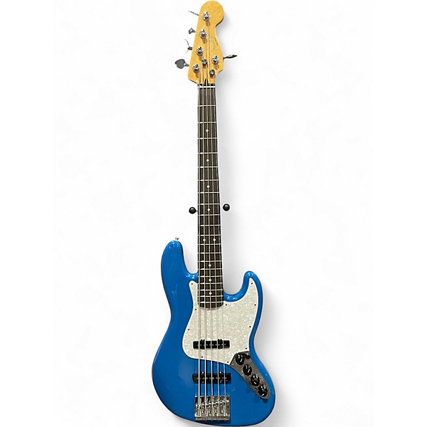 Used Fender Player II Modified 5 String Jazz Bass Electric Blue Electric Bass Guitar
