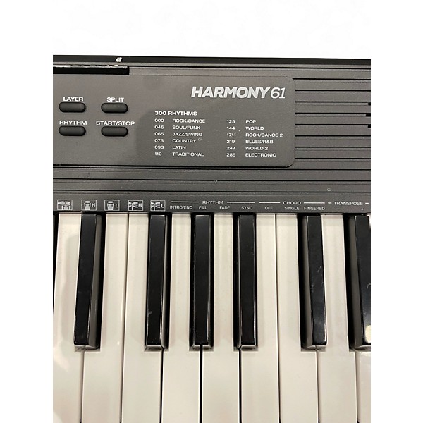 Used Alesis HARMONY 61 Portable Keyboard