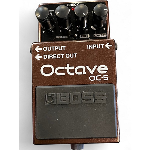 Used BOSS OC5 Effect Pedal