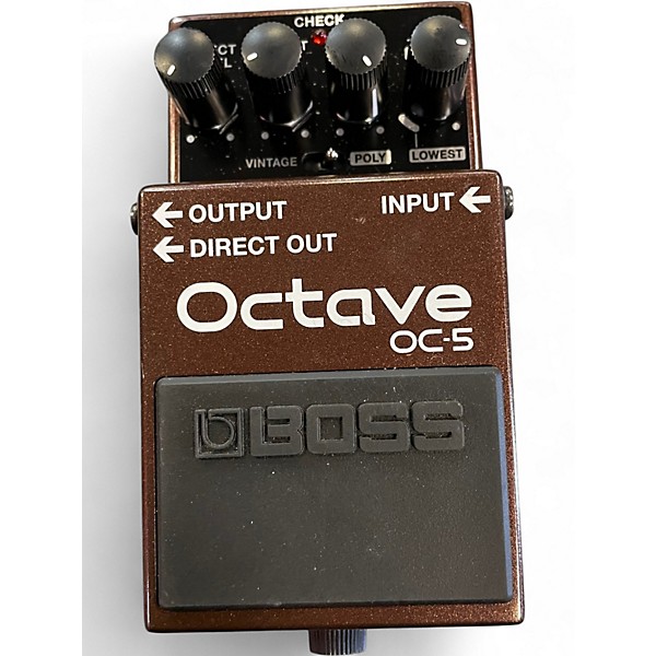 Used BOSS OC5 Effect Pedal