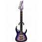 Used Ibanez RGA61AL Indigo Aurora Burst Flat Solid Body Electric Guitar thumbnail
