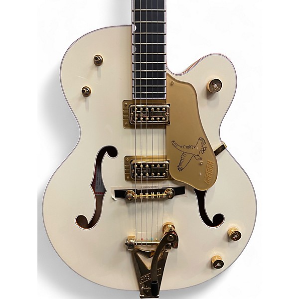 Used Gretsch Guitars G6136T-59VS Vintage White Hollow Body Electric Guitar