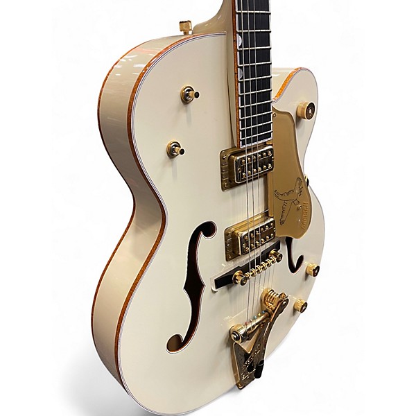 Used Gretsch Guitars G6136T-59VS Vintage White Hollow Body Electric Guitar