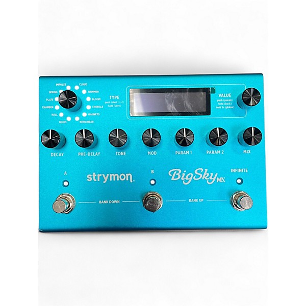 Used Strymon Bigsky MX Reverb Effect Pedal