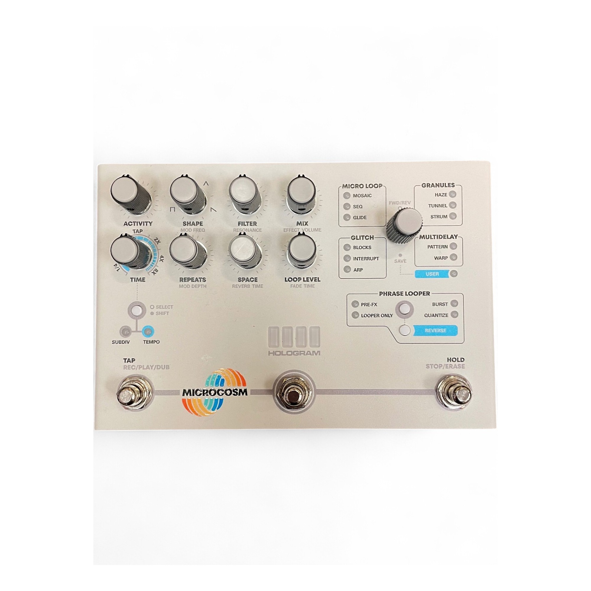 ギター Hologram Electronics Microcosm Used Hologram Electronics Microcosm Pedal | Guitar Center