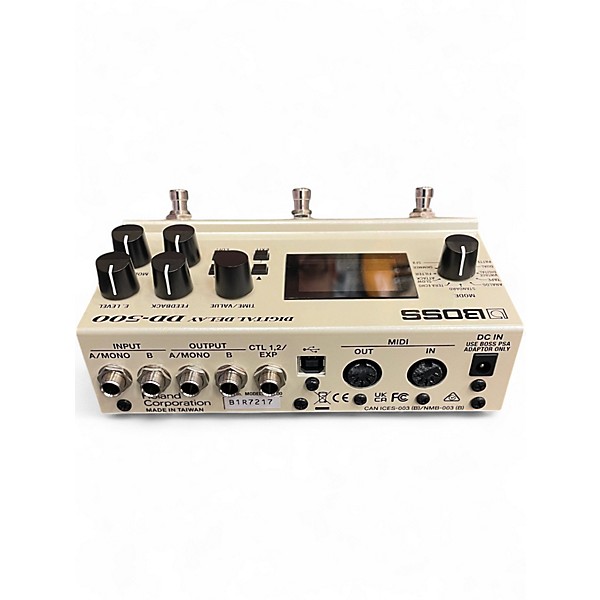 Used BOSS DD500 Digital Delay Effect Pedal