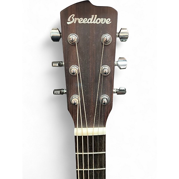 Used Breedlove Pursuit Concert Natural Acoustic Electric Guitar