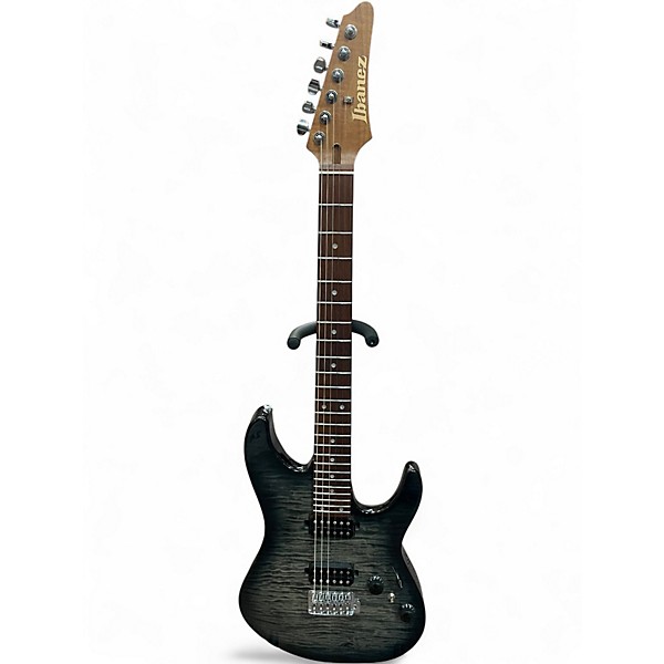 Used Sterling by Music Man Luke Flame Blue Burst Solid Body Electric Guitar