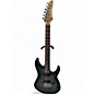 Used Sterling by Music Man Luke Flame Blue Burst Solid Body Electric Guitar thumbnail