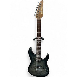 Used Ibanez AZ24S1F Transparent Black Sunburst Solid Body Electric Guitar