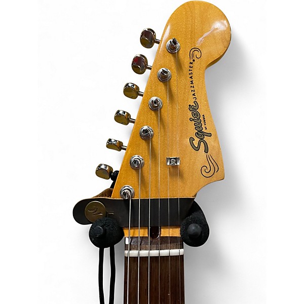 Used 2020 Squier Classic Vibe 60s Jazzmaster 2 Tone Sunburst Solid Body Electric Guitar