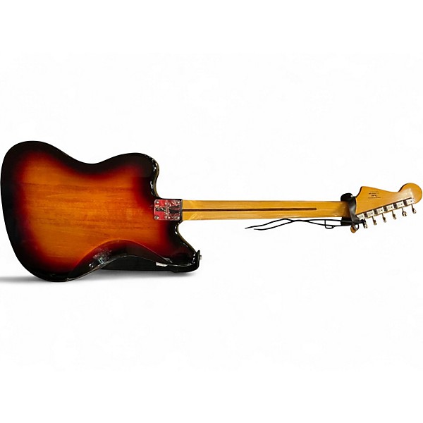 Used 2020 Squier Classic Vibe 60s Jazzmaster 2 Tone Sunburst Solid Body Electric Guitar