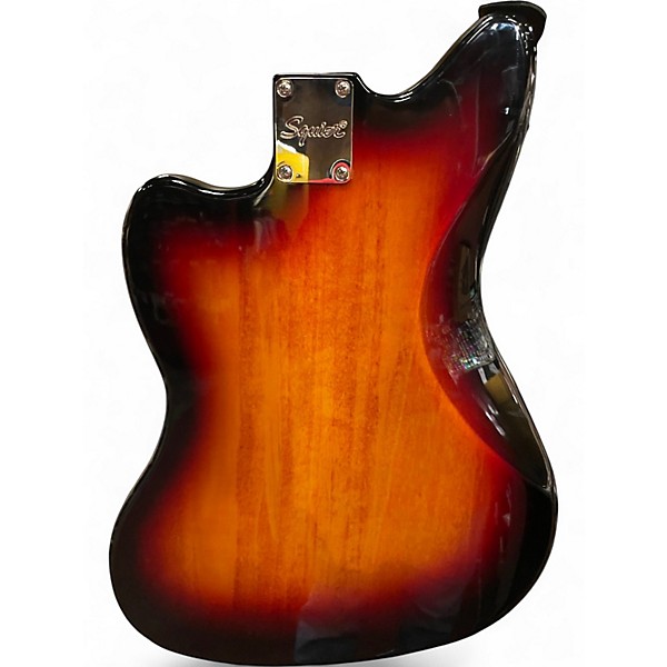 Used 2020 Squier Classic Vibe 60s Jazzmaster 2 Tone Sunburst Solid Body Electric Guitar