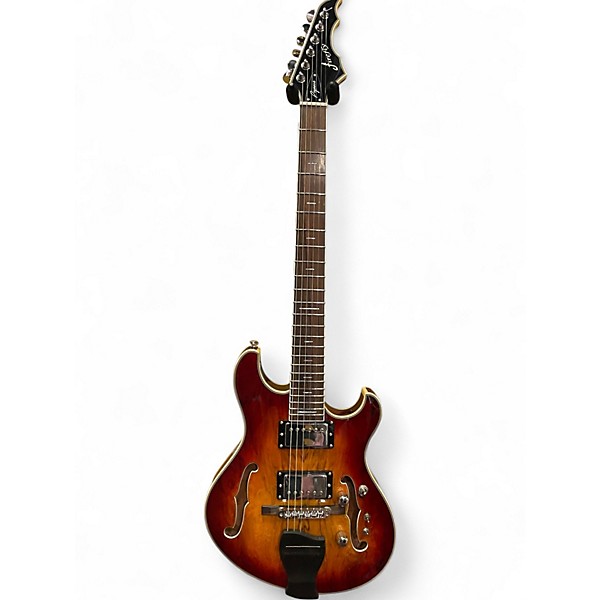 Used 2020 Firefly pegasus 2 Tone Sunburst Hollow Body Electric Guitar