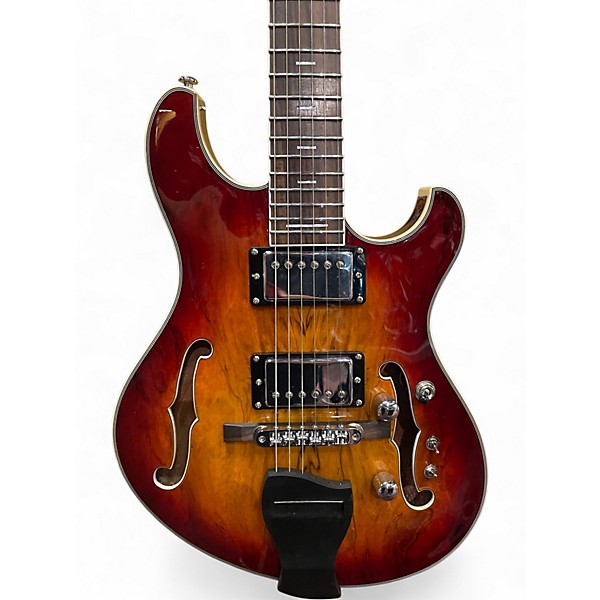 Used 2020 Firefly pegasus 2 Tone Sunburst Hollow Body Electric Guitar