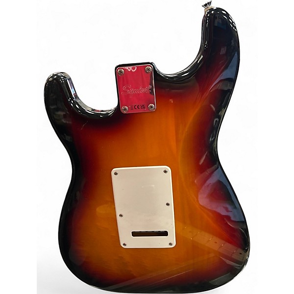 Used Squier Affinity Stratocaster 2 Color Sunburst Solid Body Electric Guitar