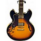 Used Epiphone Sheraton II Left Handed Vintage Sunburst Hollow Body Electric Guitar