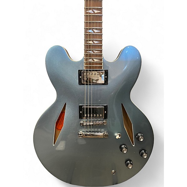Used Epiphone Dave Grohl DG-335 Pelham Blue Hollow Body Electric Guitar