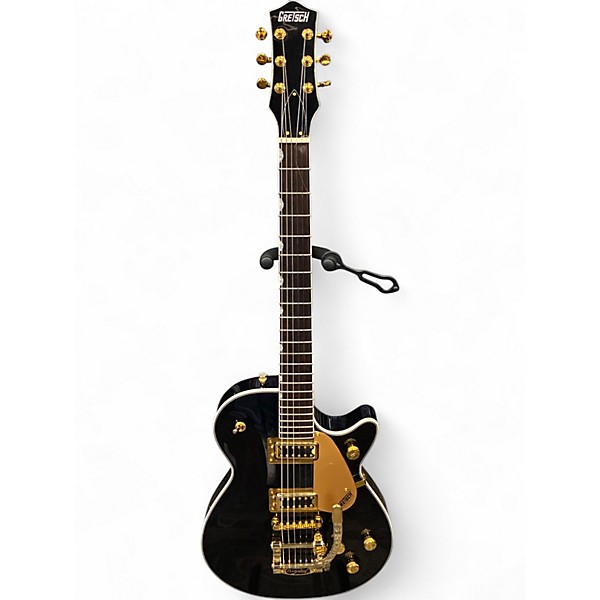 Used Gretsch Guitars ELECTROMATIC G5237TG Black and Gold Solid Body Electric Guitar