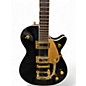Used Gretsch Guitars ELECTROMATIC G5237TG Black and Gold Solid Body Electric Guitar