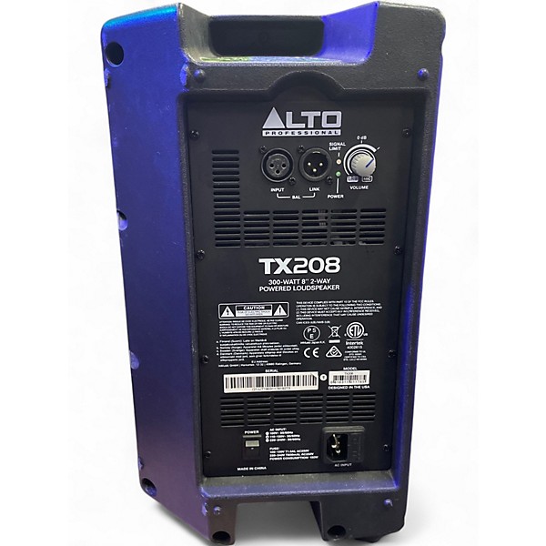 Used Alto TX208 Powered Speaker