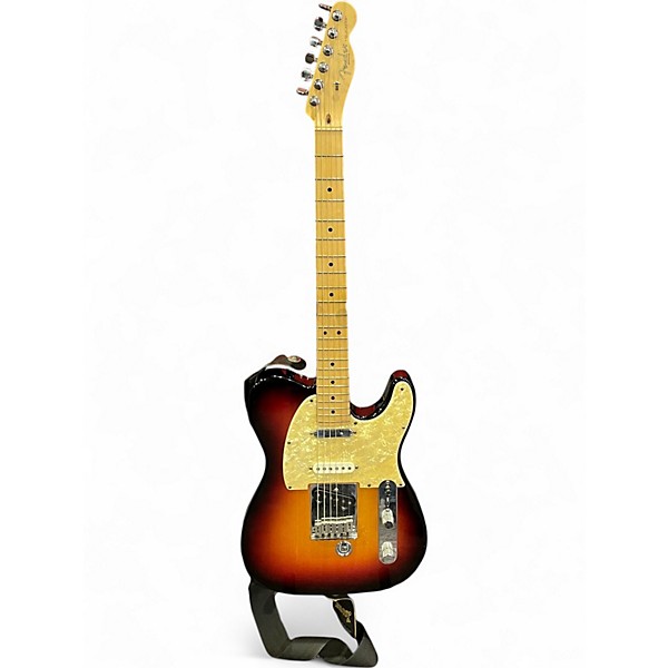 Used Fender American Nashville B-Bender Telecaster 3 Tone Sunburst Solid Body Electric Guitar