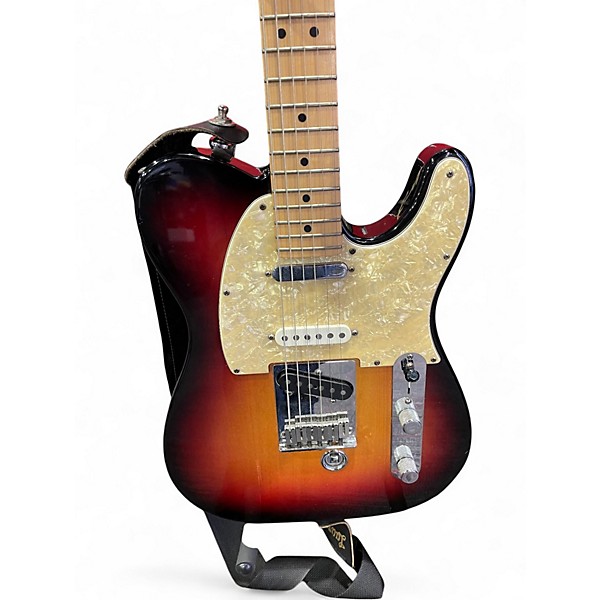 Used Fender American Nashville B-Bender Telecaster 3 Tone Sunburst Solid Body Electric Guitar