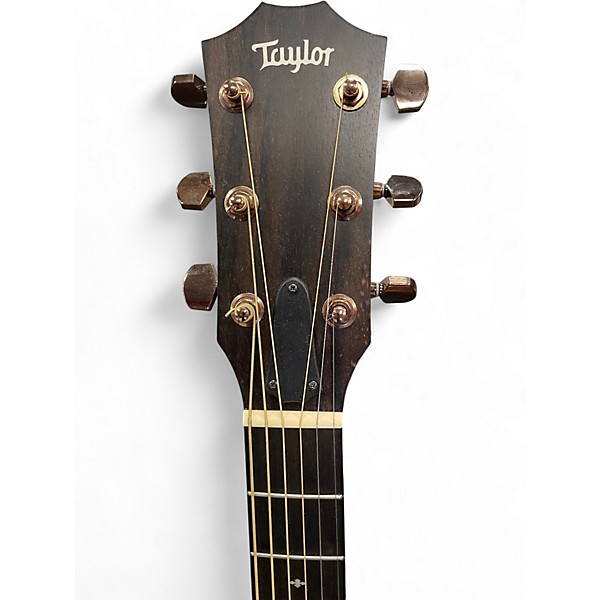 Used Taylor 214CE Deluxe Natural Acoustic Electric Guitar