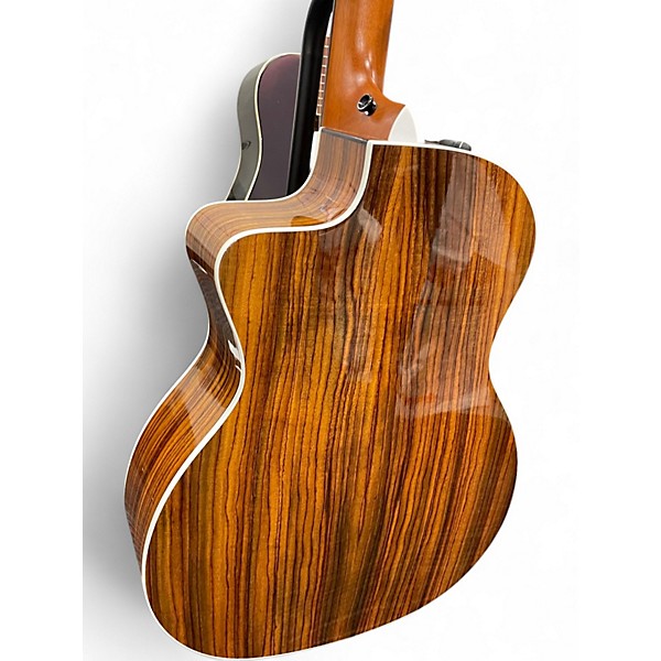 Used Taylor 214CE Deluxe Natural Acoustic Electric Guitar