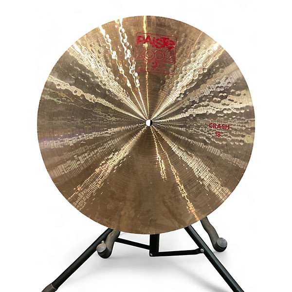 Used Paiste 18in 2002 Crash Cymbal