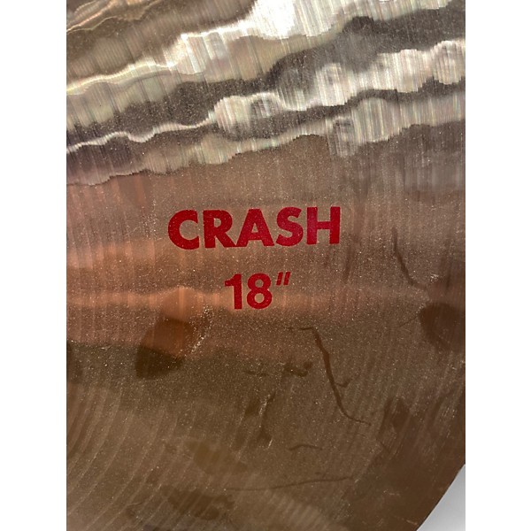 Used Paiste 18in 2002 Crash Cymbal