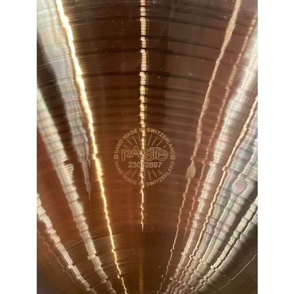 Used Paiste 18in 2002 Crash Cymbal