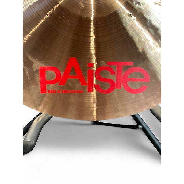 Used Paiste 18in 2002 Crash Cymbal