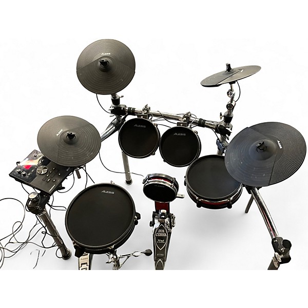 Used Alesis Crimson II 9-Piece Electric Drum Set
