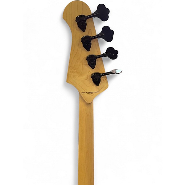 Used Lakland 44-64 GZ SKYLINE SERIES  Black Electric Bass Guitar