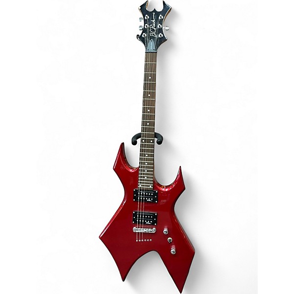 Used B.C. Rich Warlock Crimson Solid Body Electric Guitar