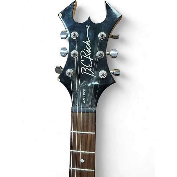 Used B.C. Rich Warlock Crimson Solid Body Electric Guitar