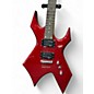 Used B.C. Rich Warlock Crimson Solid Body Electric Guitar