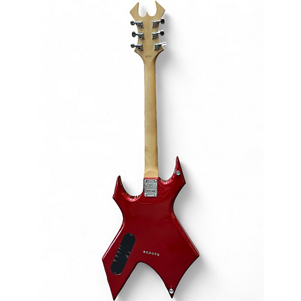 Used B.C. Rich Warlock Crimson Solid Body Electric Guitar